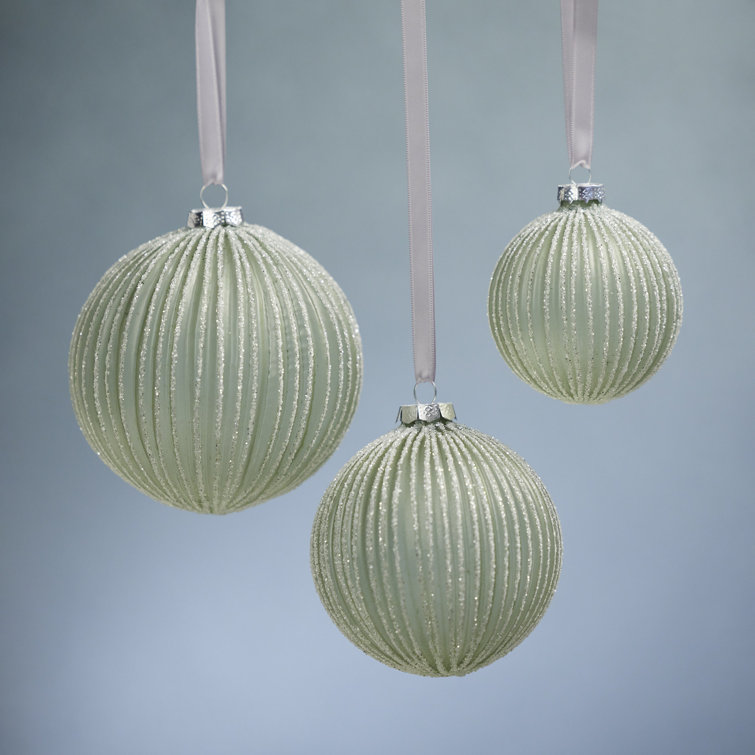 The Holiday Aisle® Glass Ball Ornament Wayfair Canada